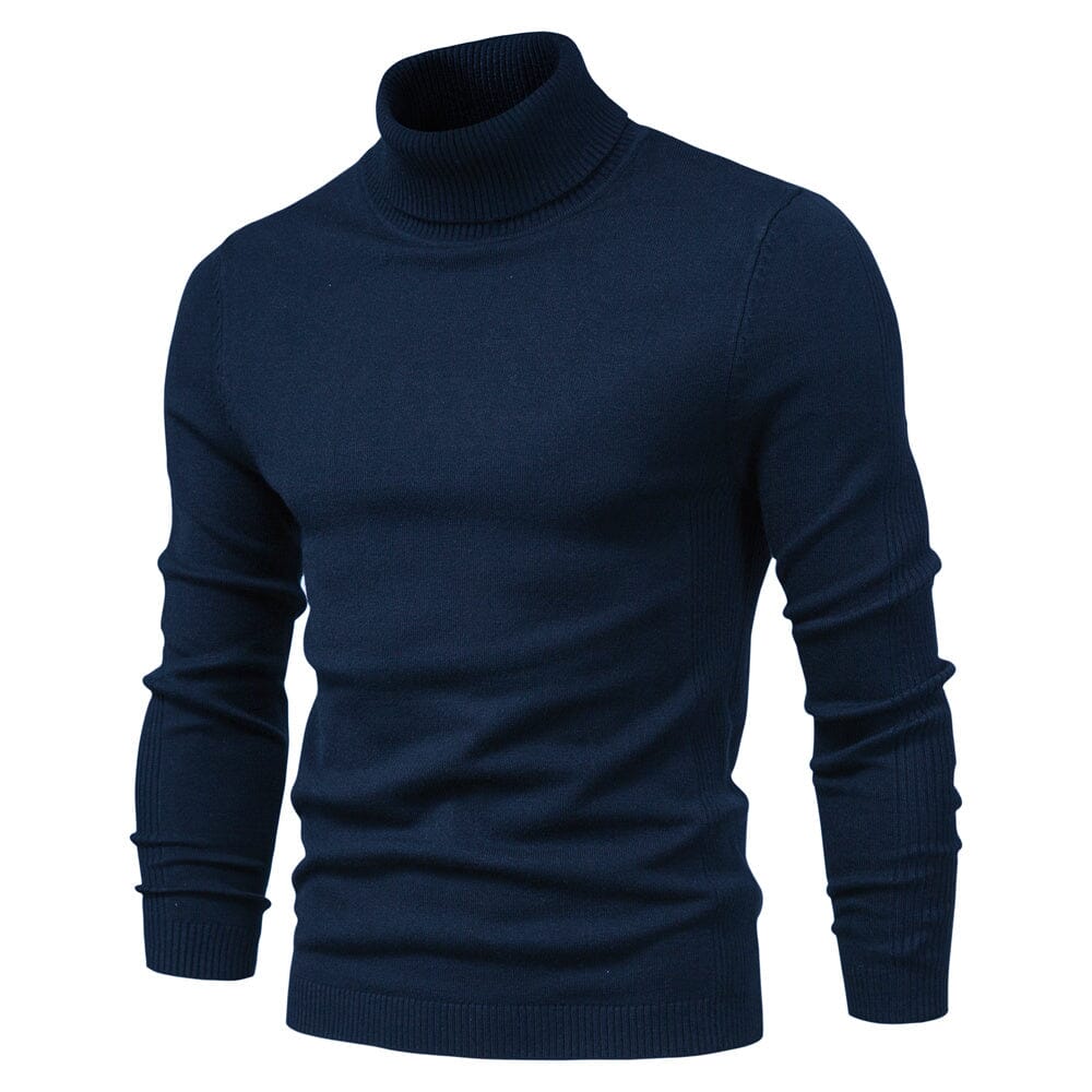 Warmer – Merino Rollkragenpullover für Männer mit Stil