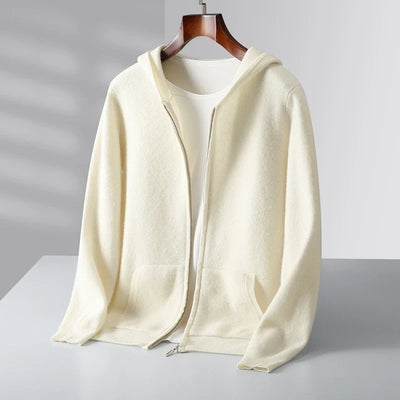 William Cashmere Zip Hoodie