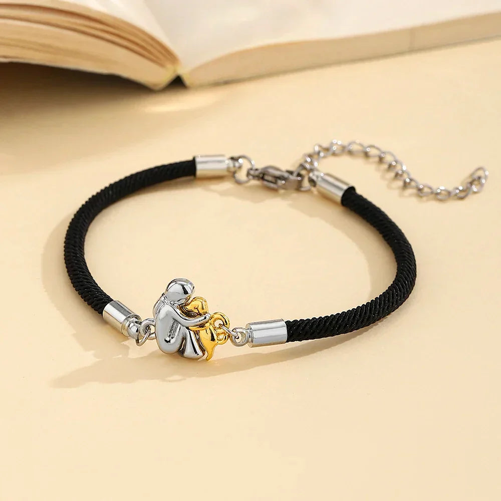 Liveli - Bracelet with cord and dog icon
