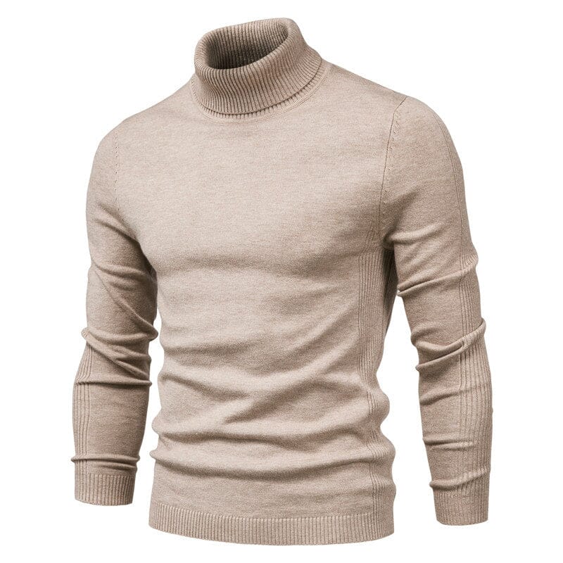 Warmer – Merino Rollkragenpullover für Männer mit Stil