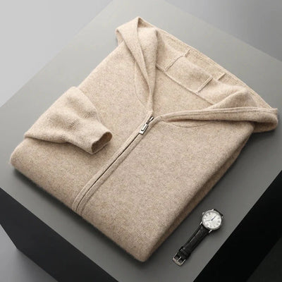 William Cashmere Zip Hoodie