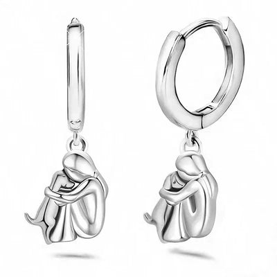 Liveli - Earrings with Dog Icon (Round Closure)