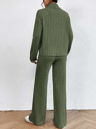 Margaux™ - Strickhose und Pullover mit Rollkragen für Damen