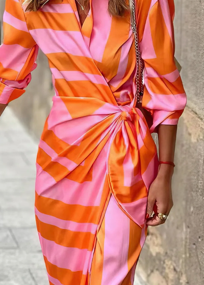CLARA | Elegante en Trendy Wikkeljurk