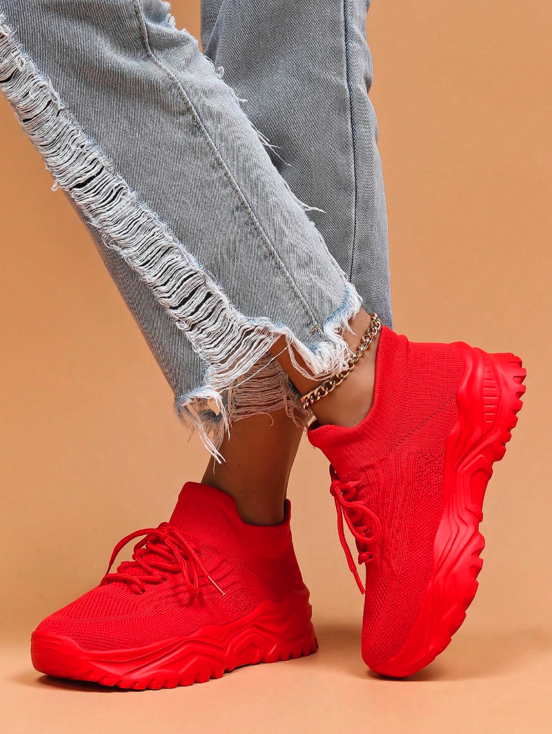 Ortho Cloud Damenschuhe (Kirschrot)