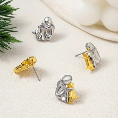 Liveli - Dog Icon Earrings
