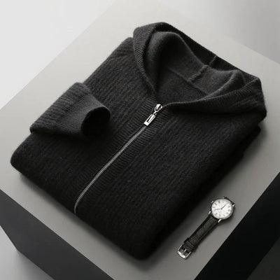 Henry Cashmere Zip Hoodie
