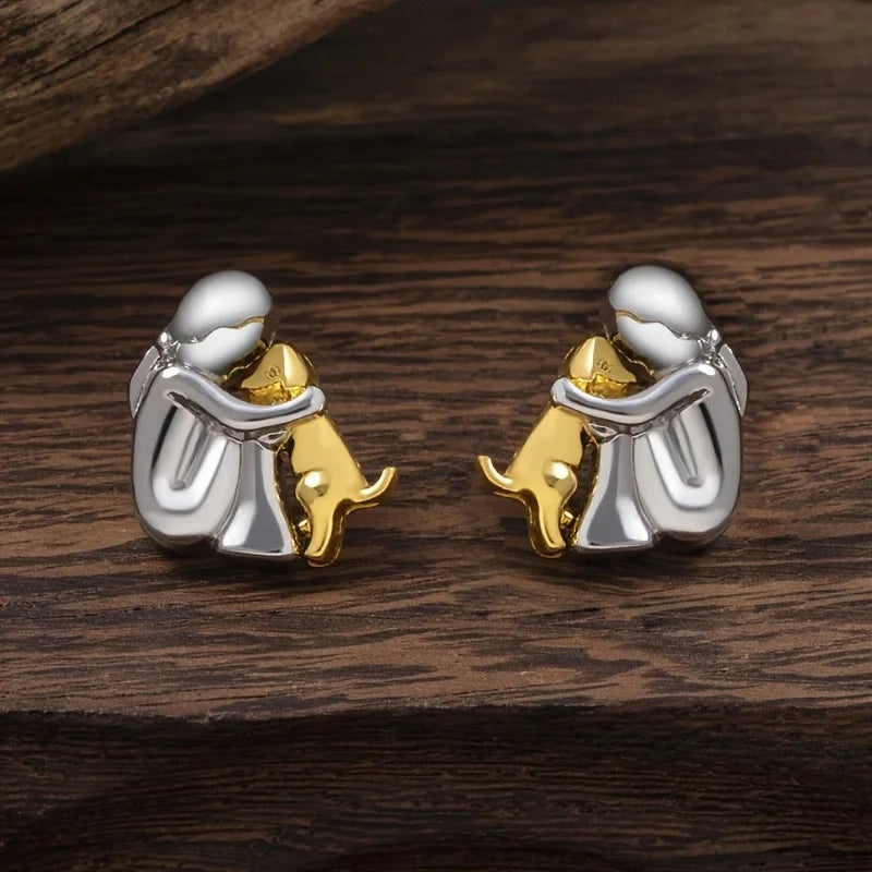 Liveli - Dog Icon Earrings