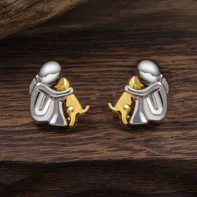 Liveli - Dog Icon Earrings