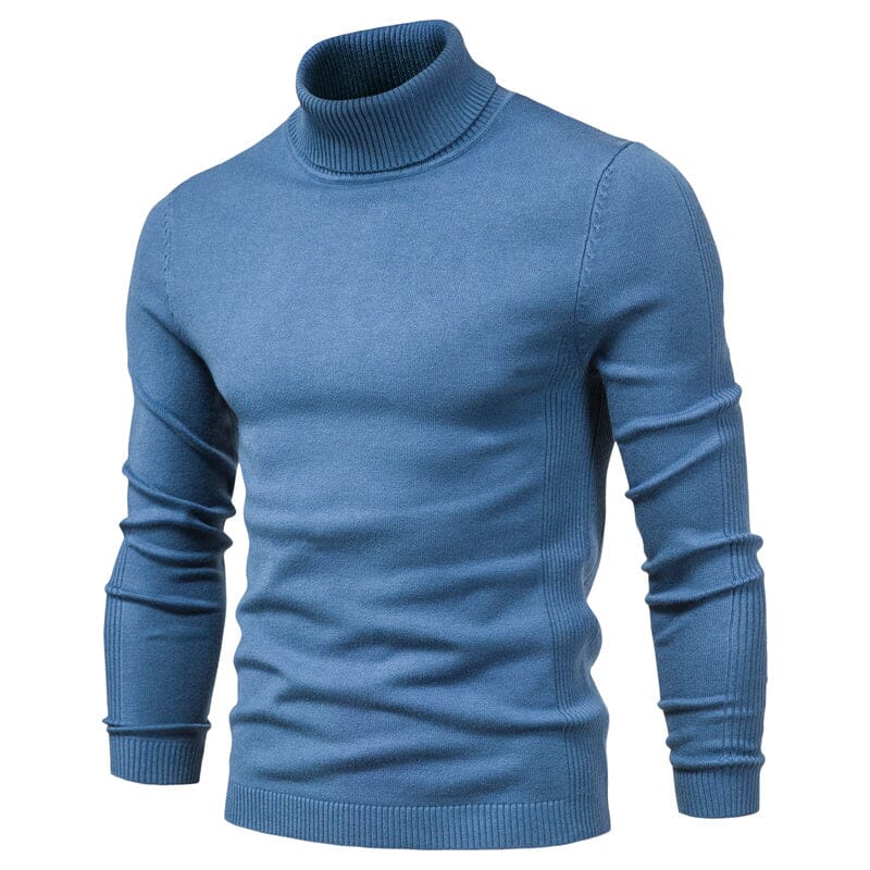 Warmer – Merino Rollkragenpullover für Männer mit Stil