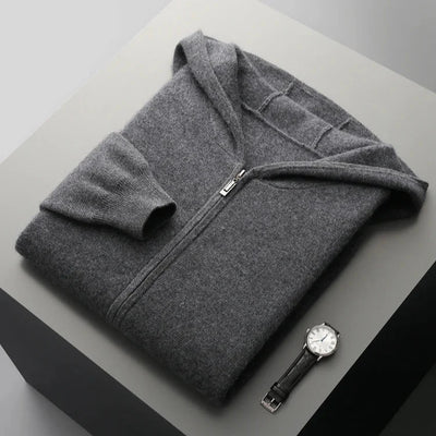 William Cashmere Zip Hoodie