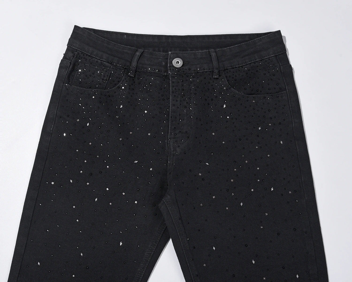 Midnight Sparkle Black Jeans