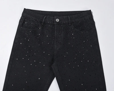 Midnight Sparkle Black Jeans