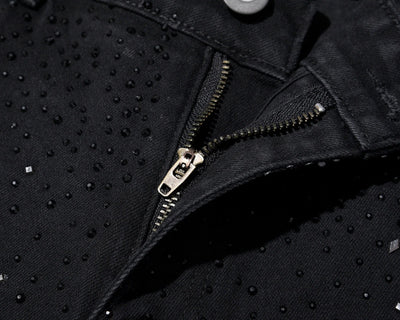 Midnight Sparkle Black Jeans