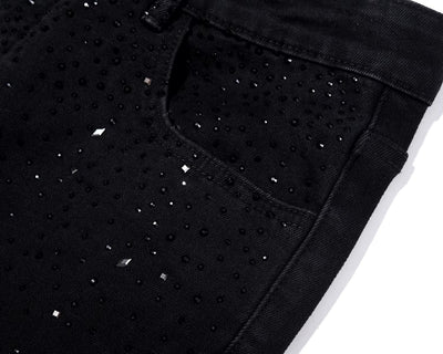 Midnight Sparkle Black Jeans