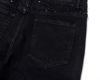 Midnight Sparkle Black Jeans