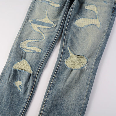 Drift Wash Distressed Jeans