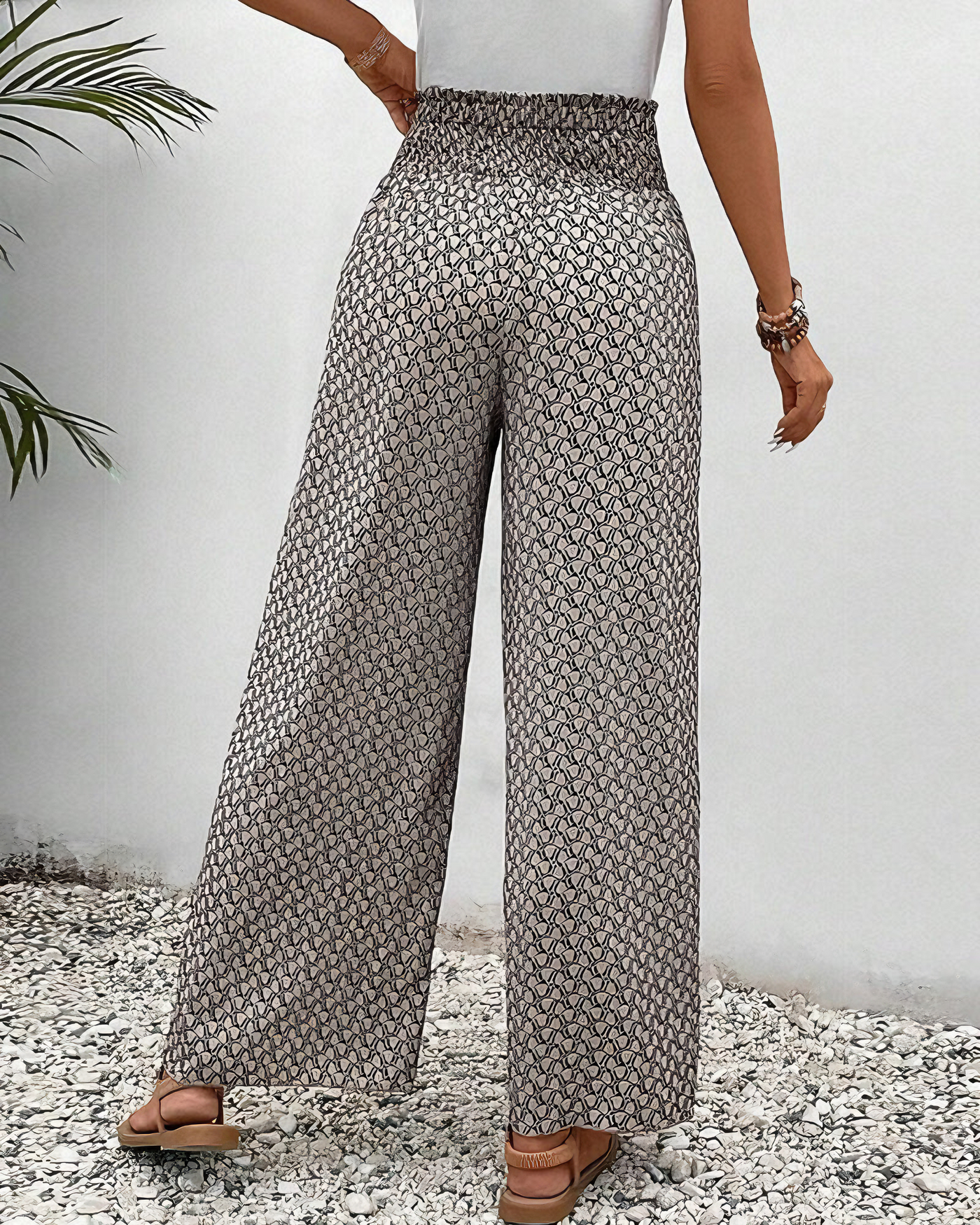 Noor | Entspannte Hose mit weitem Bein