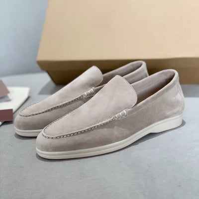 Men’s Suede Slip-On Loafers