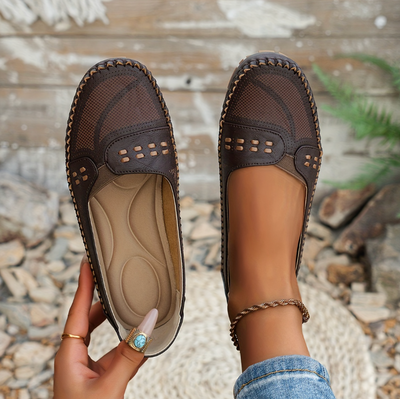 Liveli Leichte, atmungsaktive, flache Anti-Rutsch-Schuhe 