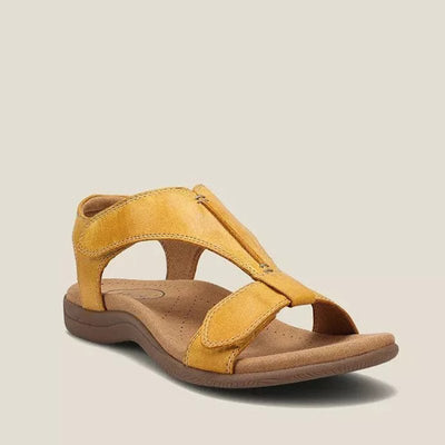 Frieda™ | Orthoflex Leren Sandalen