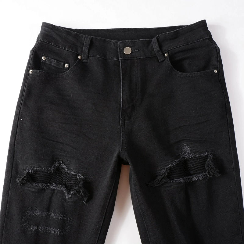 Midnight Edge Distressed Jeans