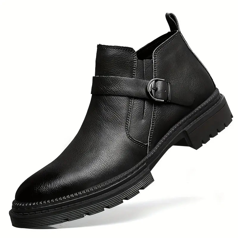 Liam | Leather Ranger Boots for Men