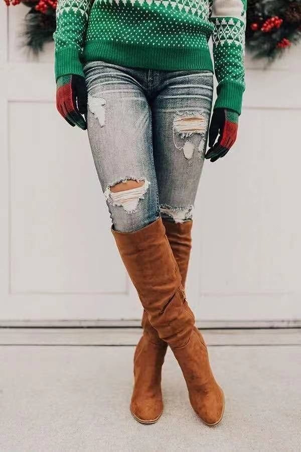Alexane Long Suede Boots