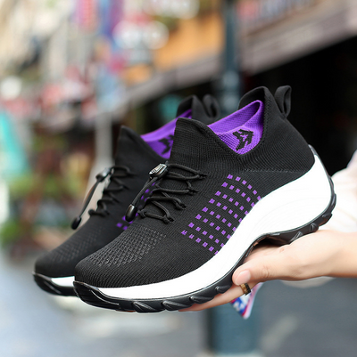 Liveli – Atmungsaktive Mesh-Tenisschuhe für Damen für Socken-Sneaker