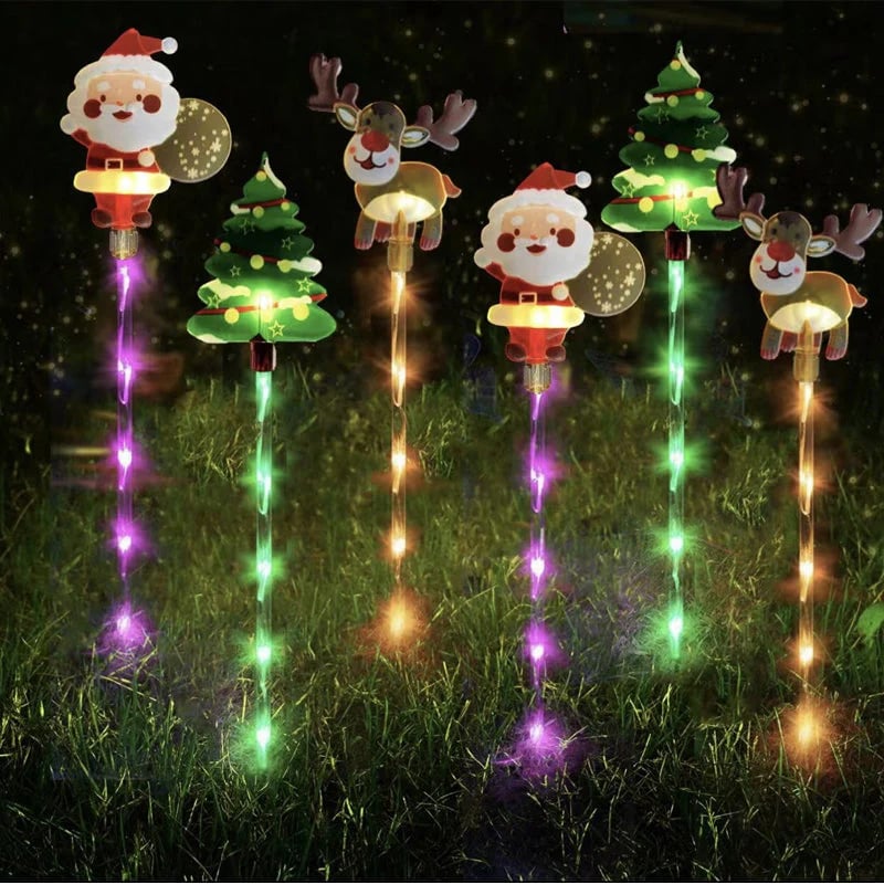 🎄🎁Paquete de 6 luces navideñas móviles🎄🎁