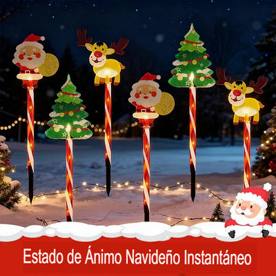 🎄🎁Paquete de 6 luces navideñas móviles🎄🎁