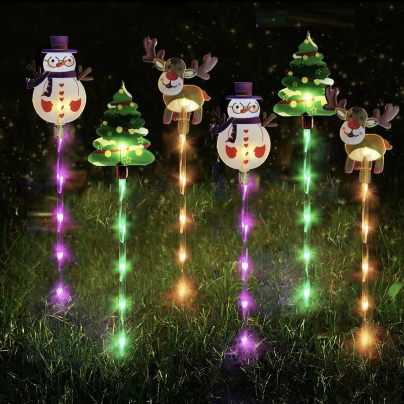 🎄🎁Paquete de 6 luces navideñas móviles🎄🎁
