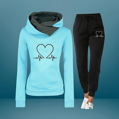 Heartbeat - Cozy Hoodie & Jogger Set