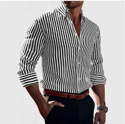 Gabriel | Elegant Striped Shirt