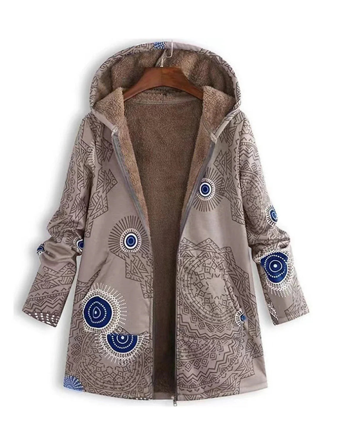 Boho Chic Hooded Jacket