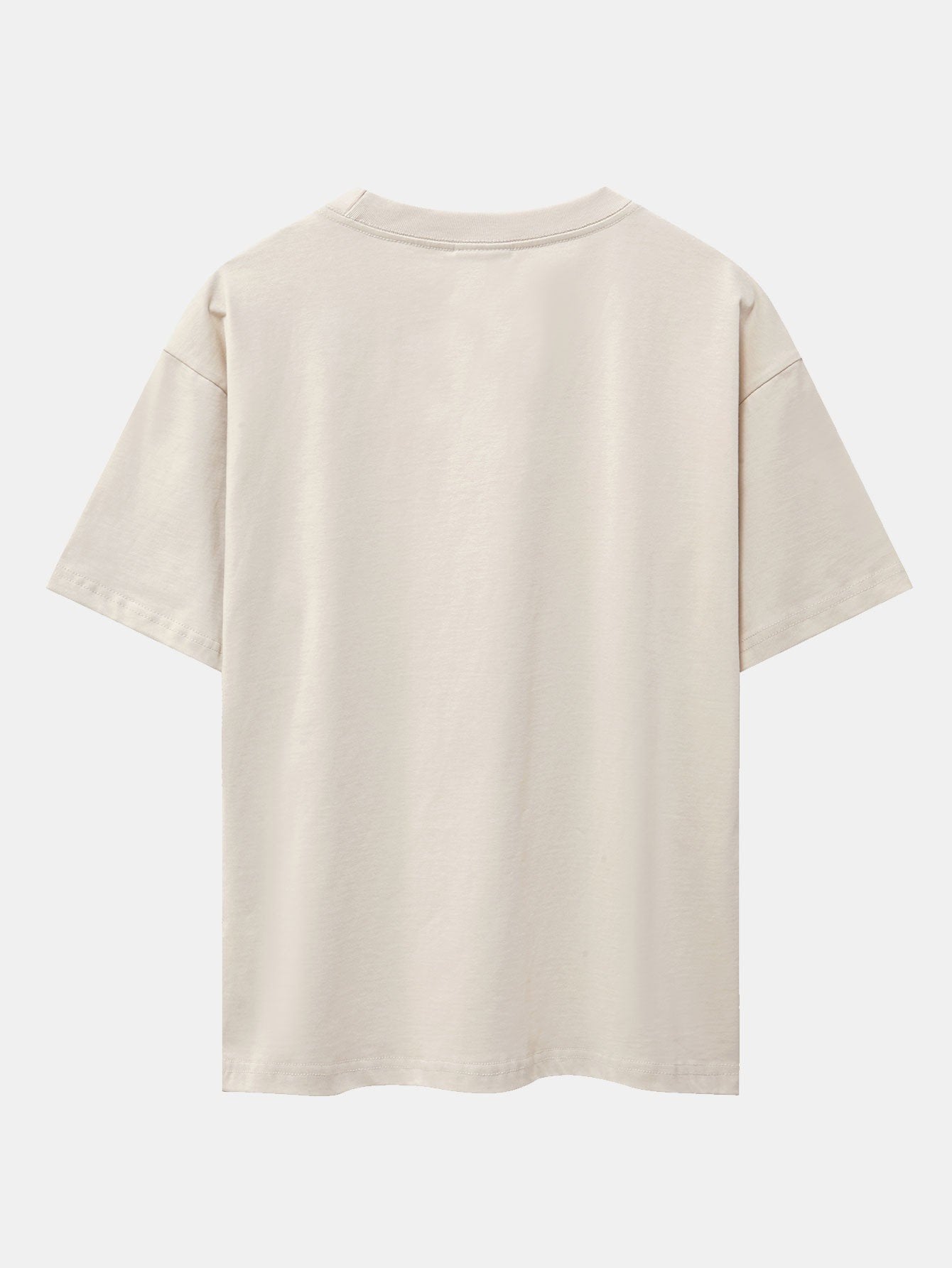 Create Adam Print Heavy Weight Oversize T-Shirt & Corduroy Shorts