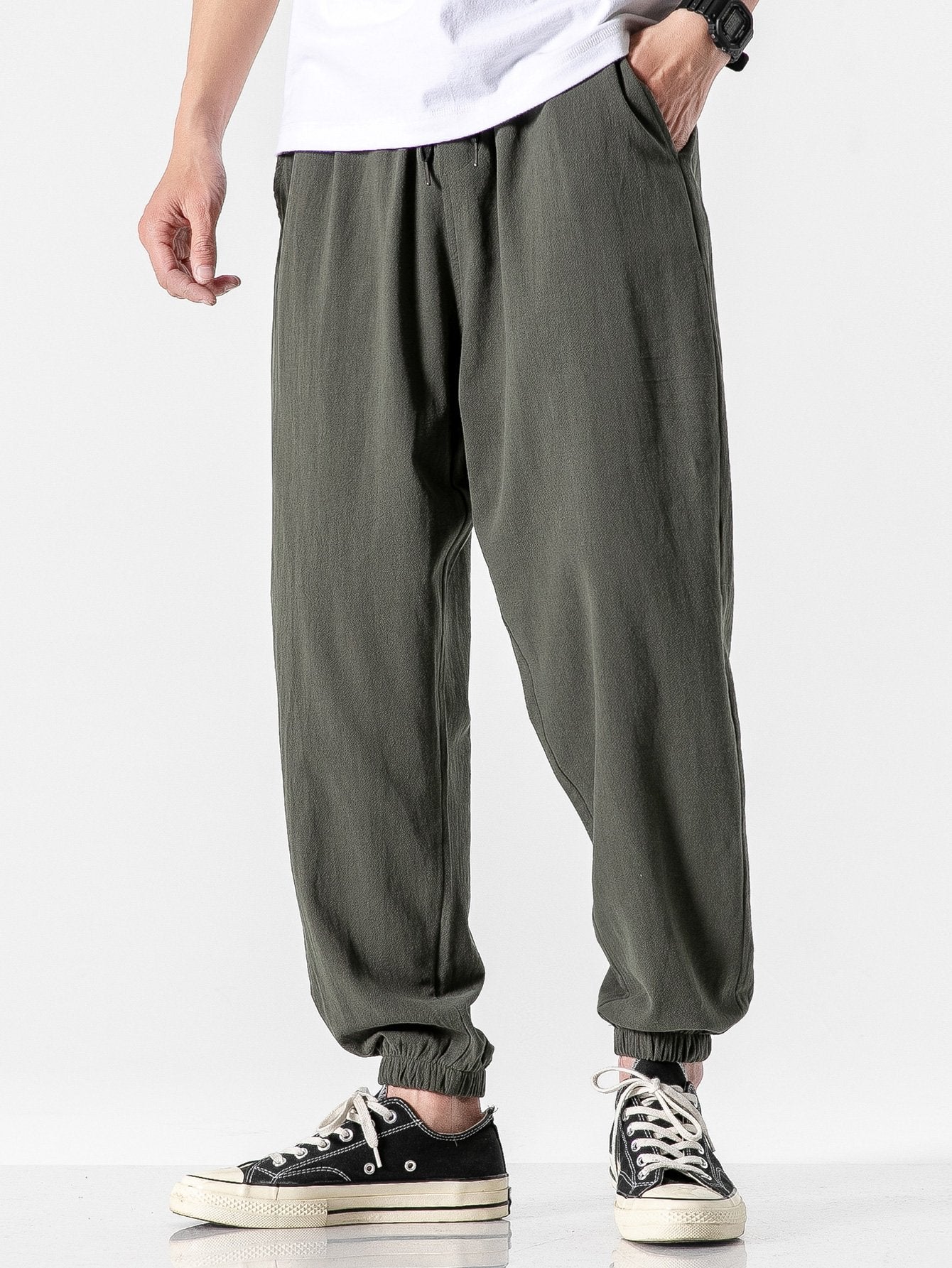 Katoenen Joggingbroek