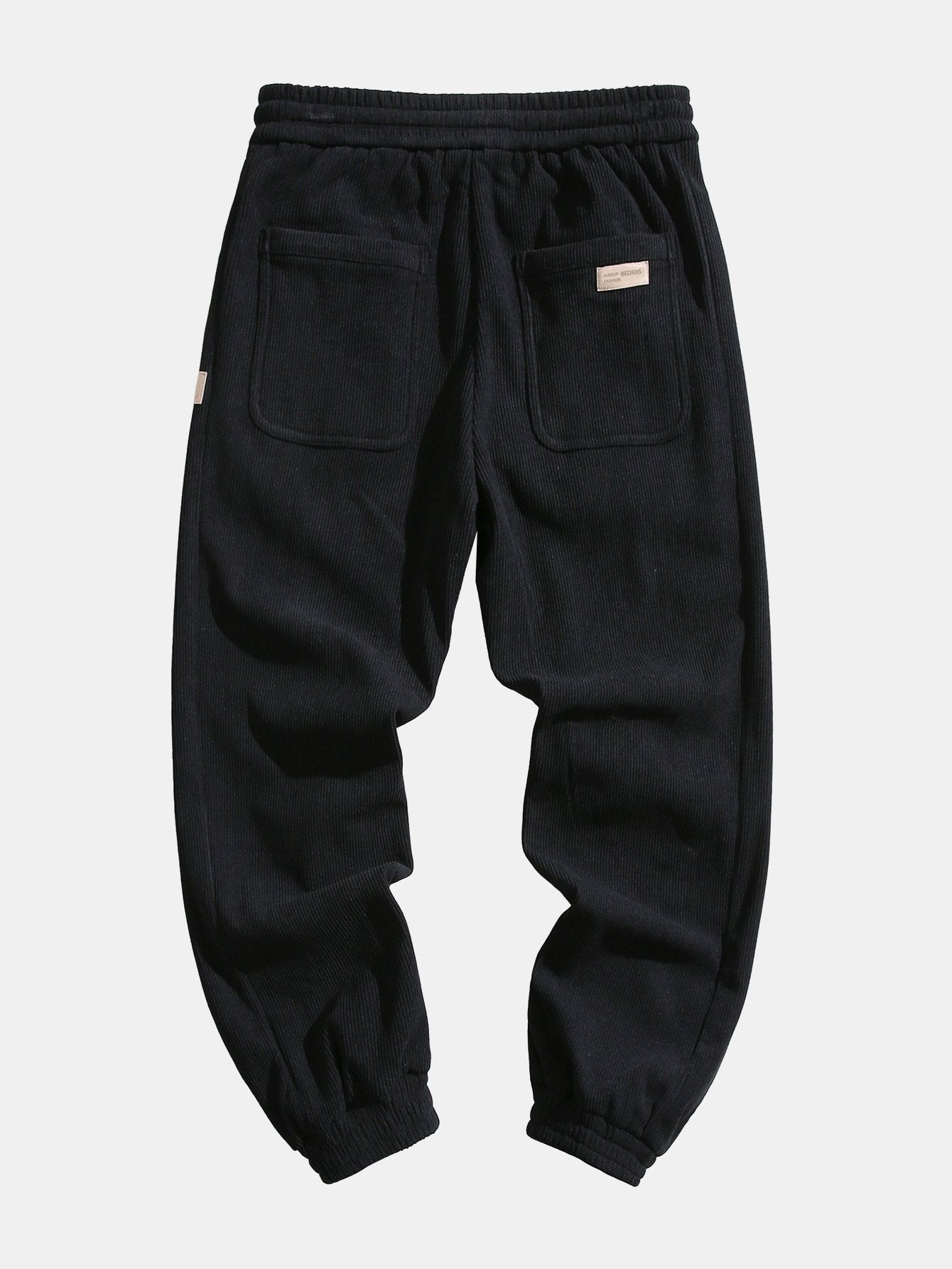 Drawstring Corduroy Jogging Pants