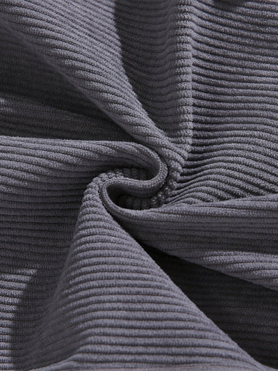 Drawstring Corduroy Jogging Pants