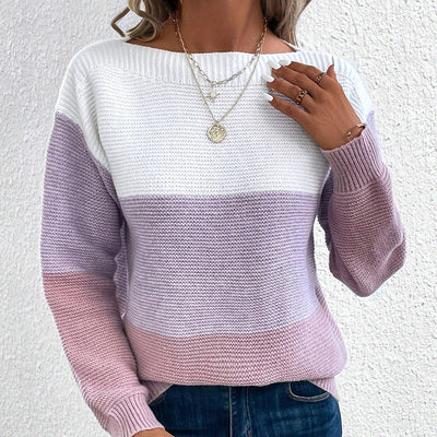 Mariette | Tri Color Sweater