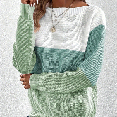 Mariette | Tri Color Sweater