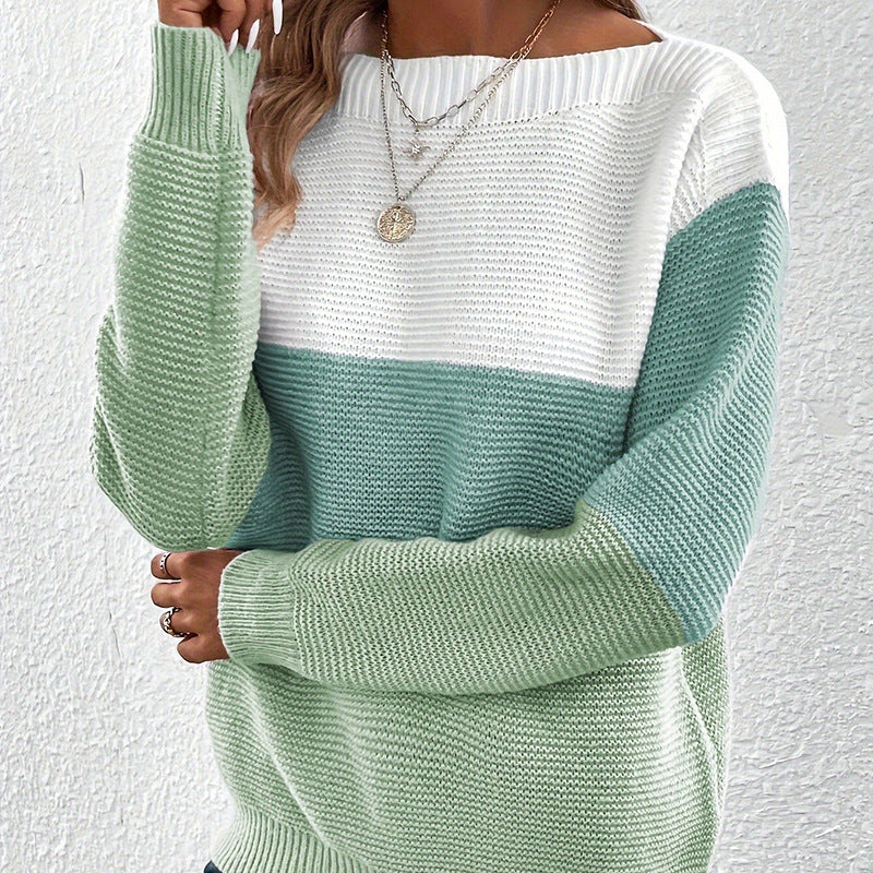 Mariette | Tri Color Sweater