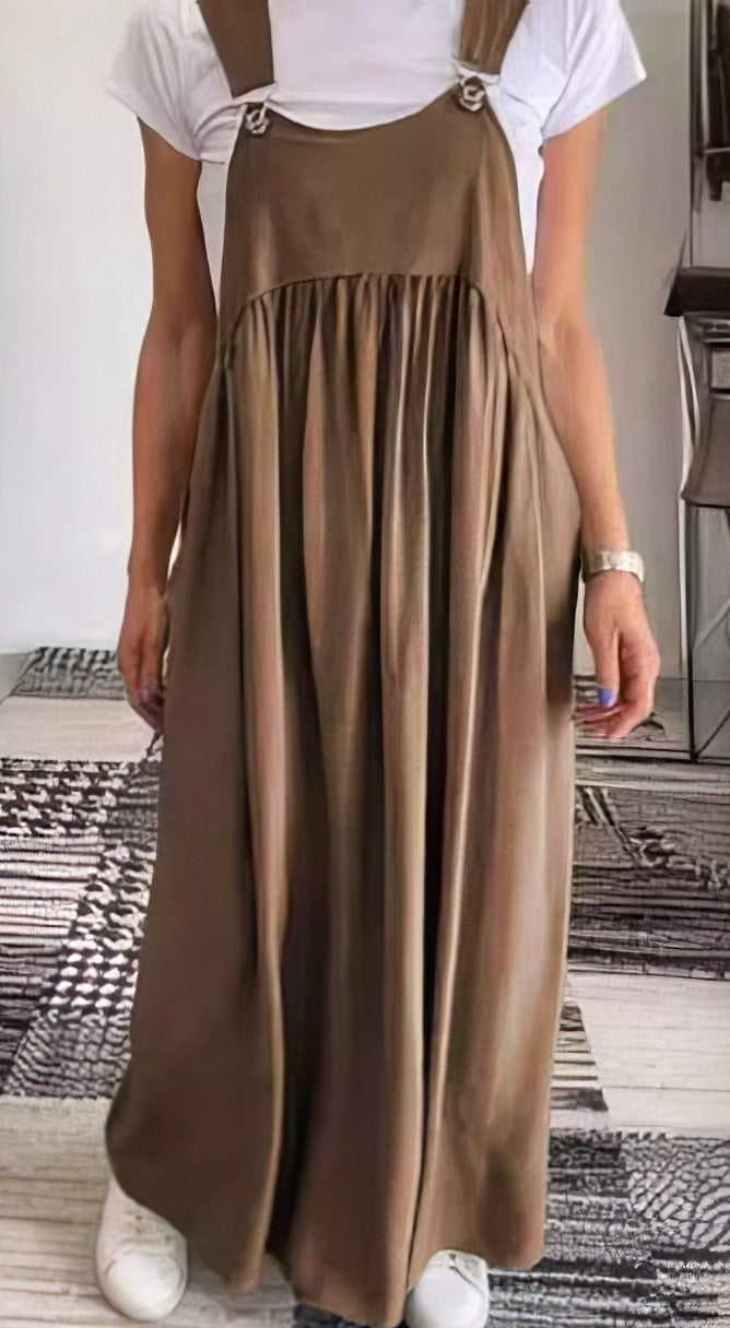 CAMILLE | Casual-Chic Sleeveless Fluid Dress