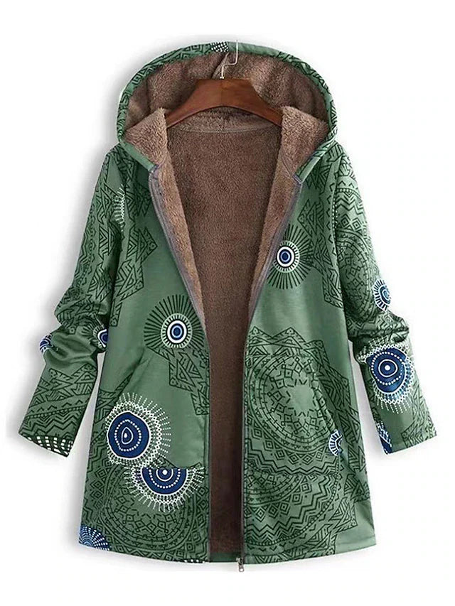 Boho Chic Hooded Jacket