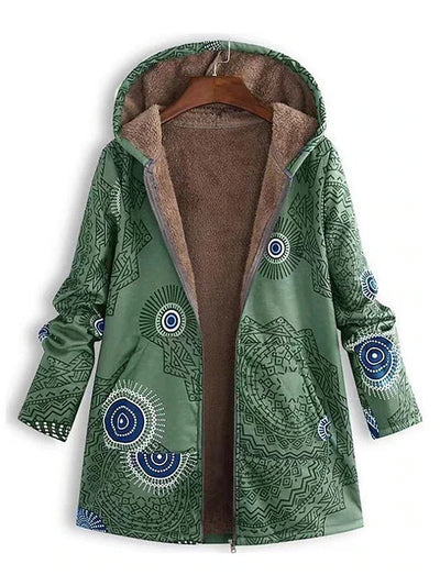 Boho Chic Hooded Jacket