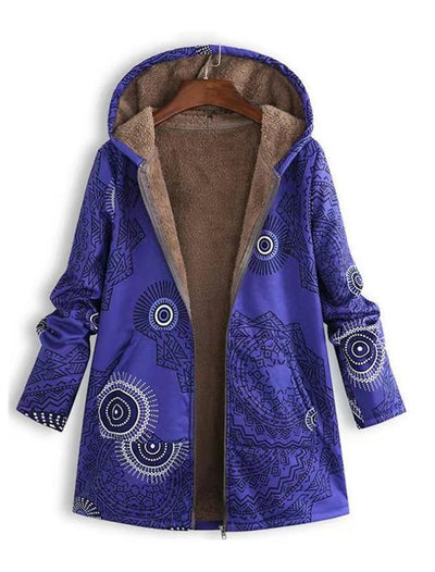 Boho Chic Hooded Jacket