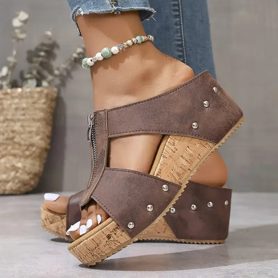 Anelina | Orthopädische Keilsandalen