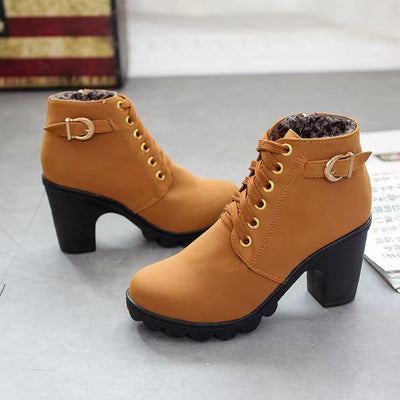 Women's Chunky Heel Boots