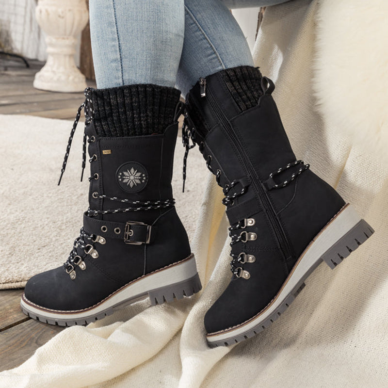 Winter Warrior Lace Up Boots
