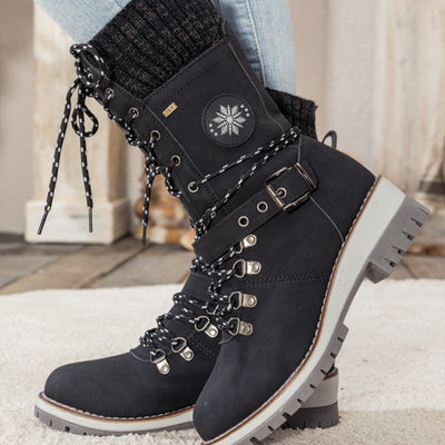 Waterproof Knee-High Snow Boots